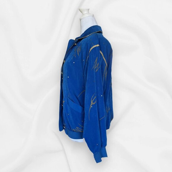 Vintage Vital Elements NY Resort Jacket - Small - Ornate Gold accents - Picture 2 of 12